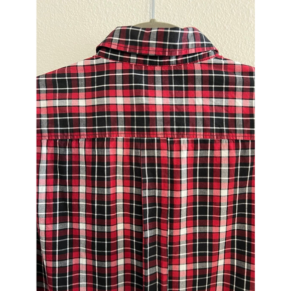 "Threads and Hairs Men's Size M Long Sleeve Plaid Shirt". - Picture 7 of 7